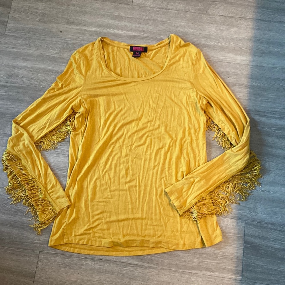 Western fringe long sleeve